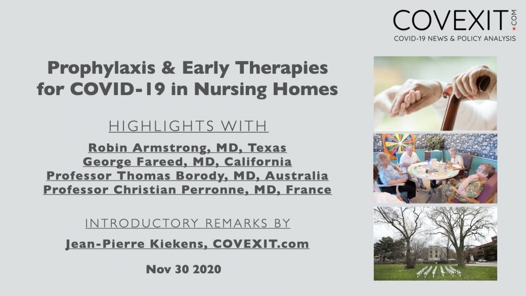 Prophylaxis and Treatment for COVID-19 in Nursing Homes: Video Highlights